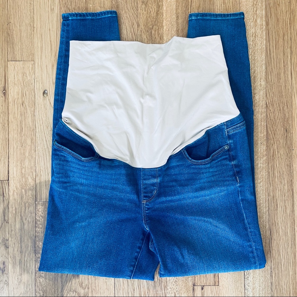 Reserved LOFT 10M Maternity Skinny Jeans with band